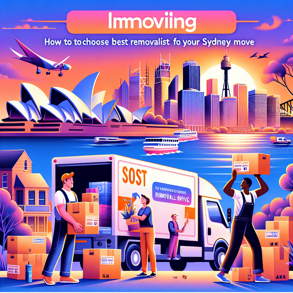 How to Choose the Best Removalist for Your Sydney Move