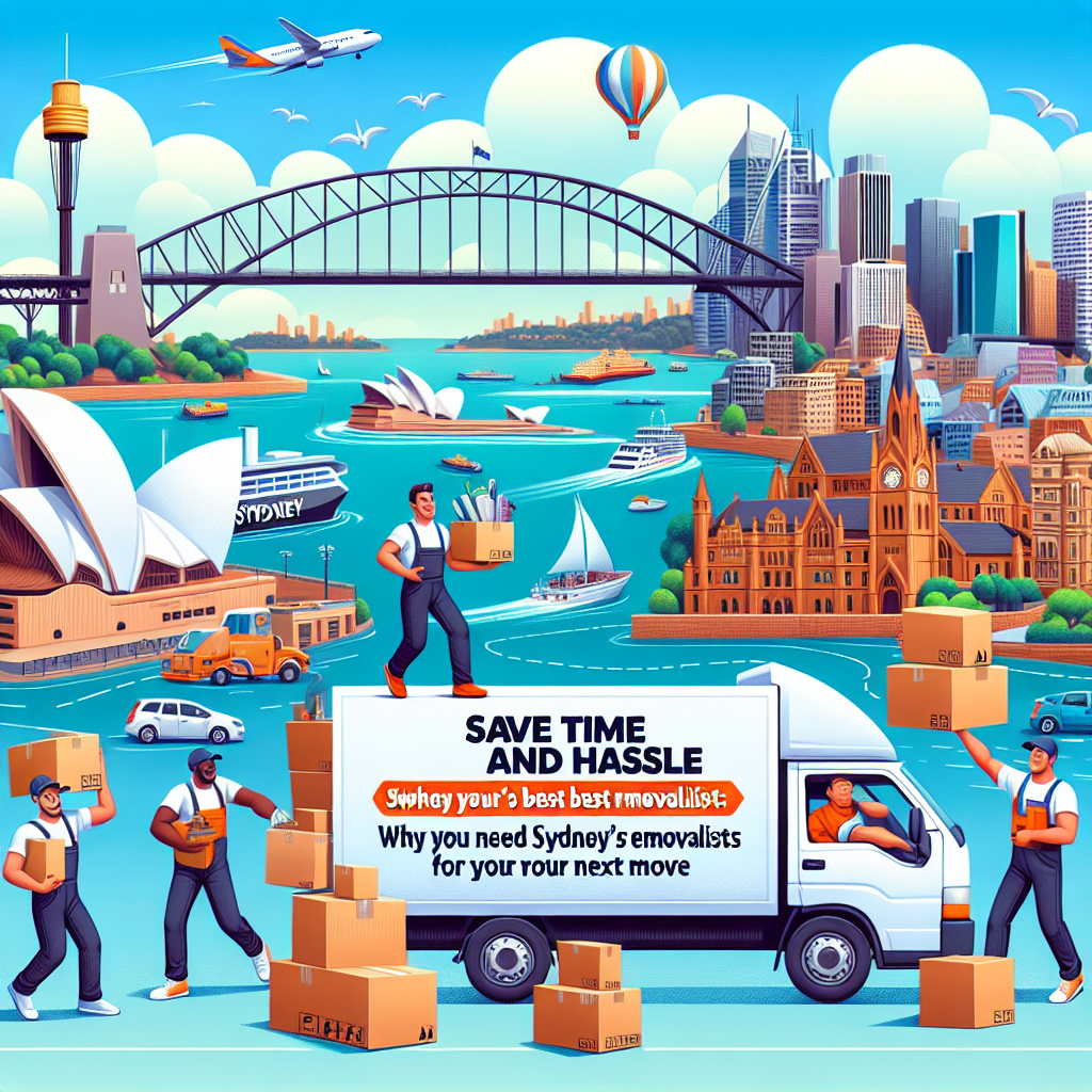 Save Time and Hassle: Why You Need Sydney's Best Removalists for Your Next Move