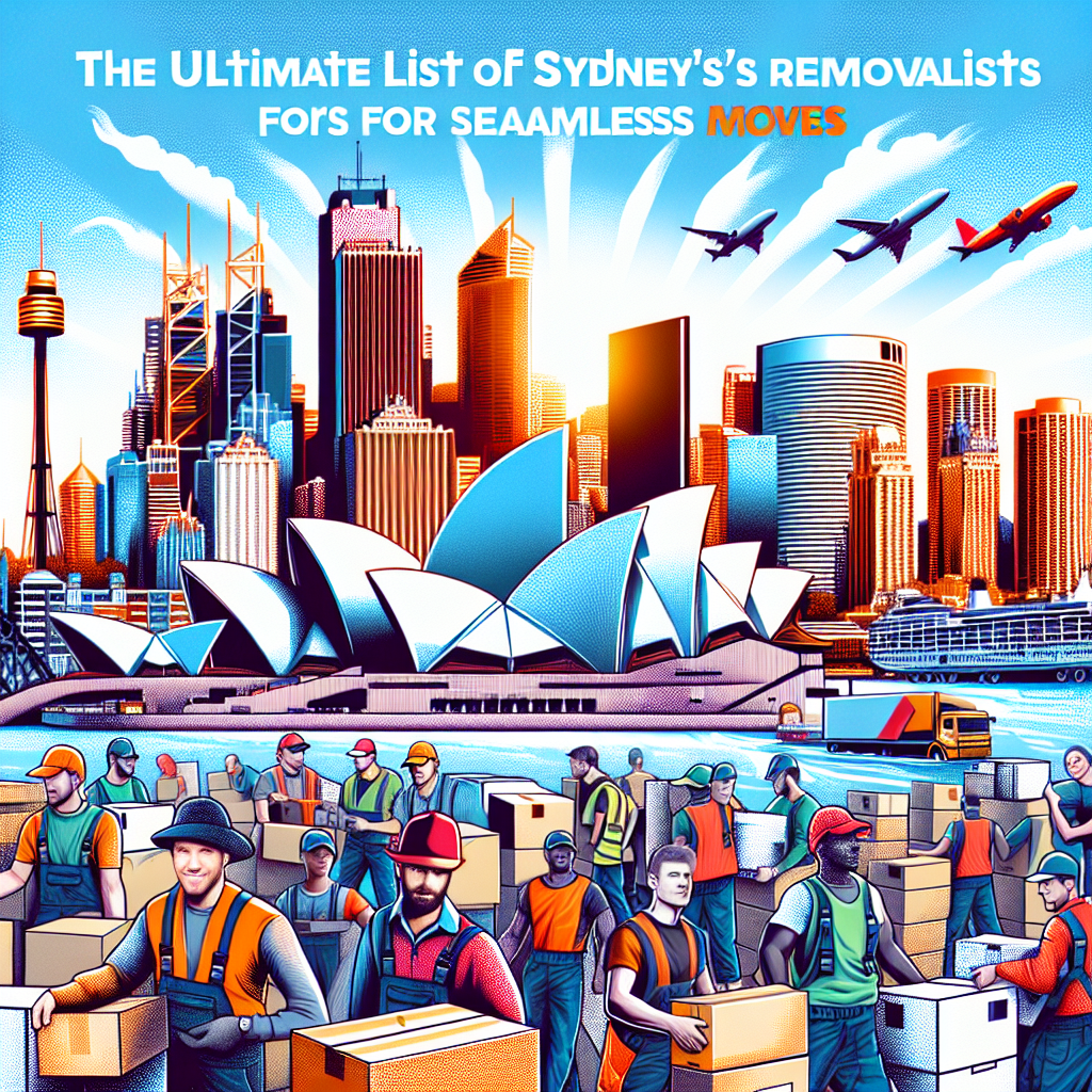 The Ultimate List of Sydney's Best Removalists for Seamless Moves